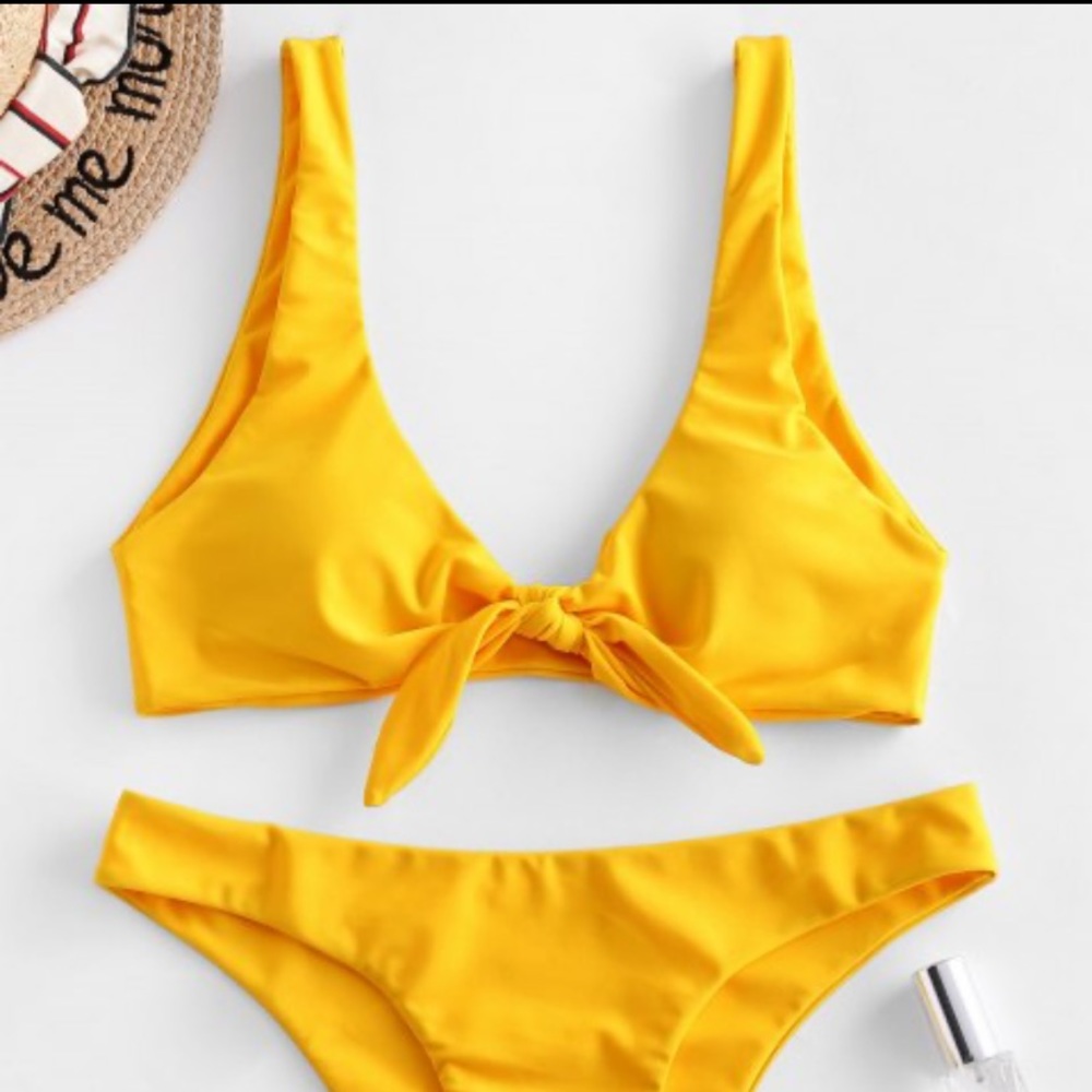 Zaful Tie Up bikini